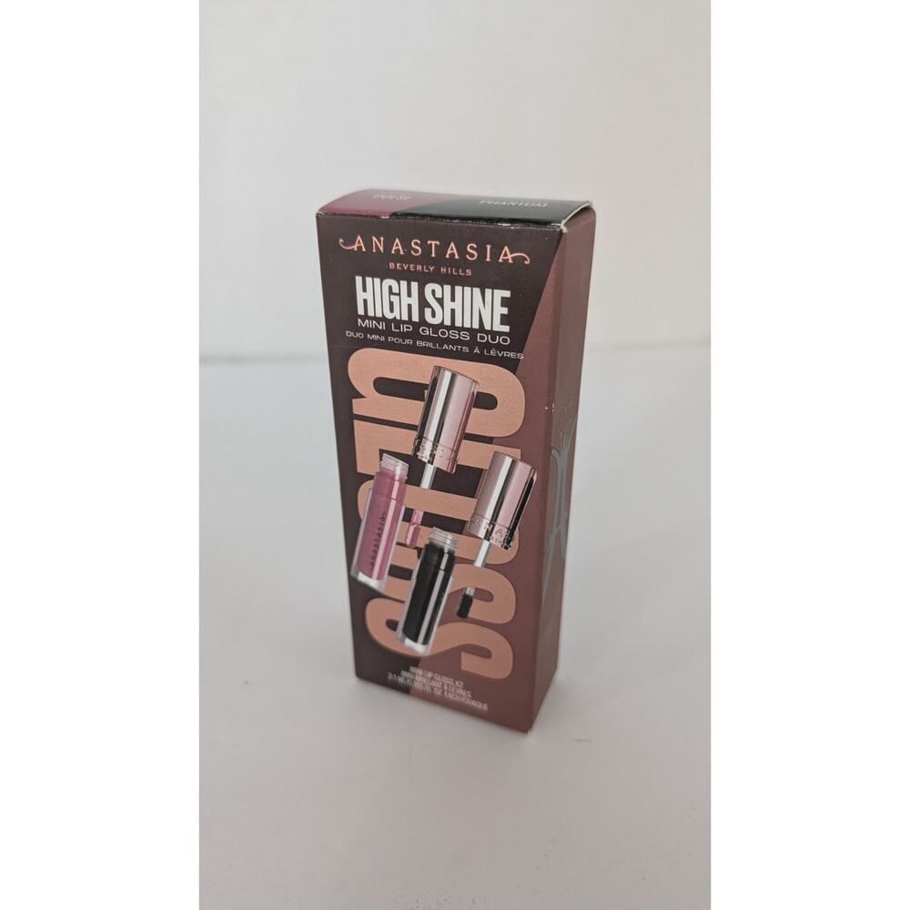 Anastasia Beverly Hills High Shine Mini Lip‎ Gloss Duo [Pulse/Phantom] NIB